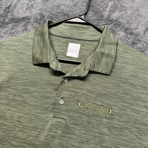 Callaway Freightliner Polo Shirt Mens XL Green Opti-Dri Space Dye Golf S/S